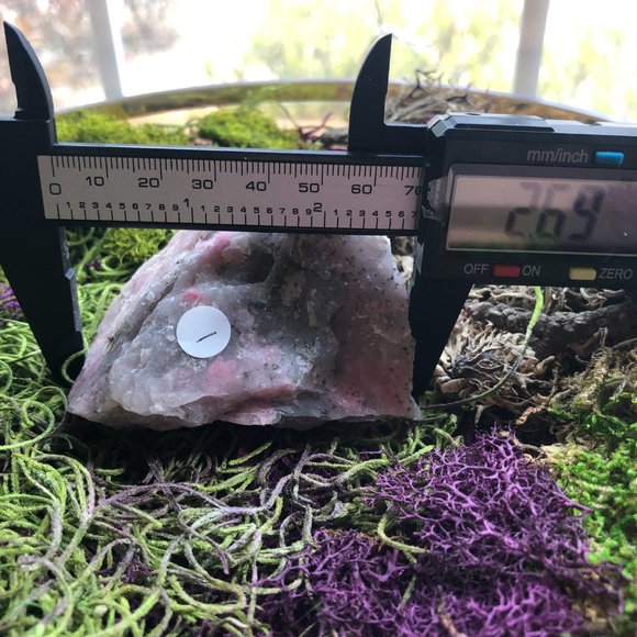 Rare, Unicorn Stone, raw natural unicorn stone chunk, lepidolite, smoky quartz - Picture 8 of 13